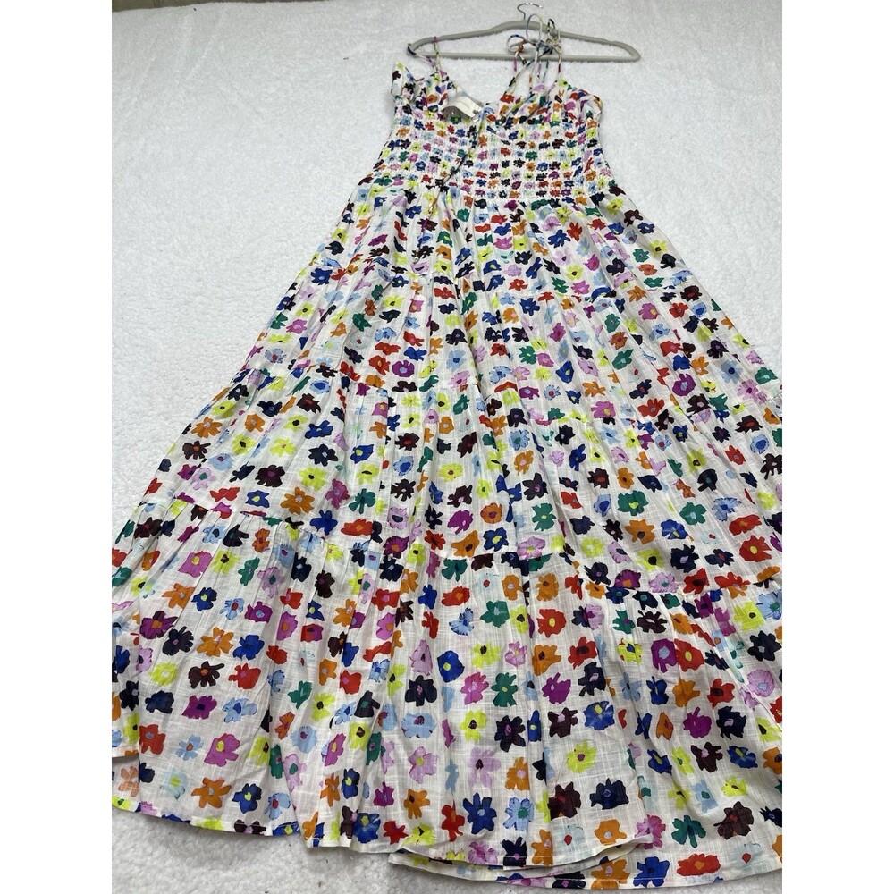 Celandine Maxi Dress Josephine Drop Waist Peggi Kroll Vacation Boho Medium NWT - Picture 8 of 11